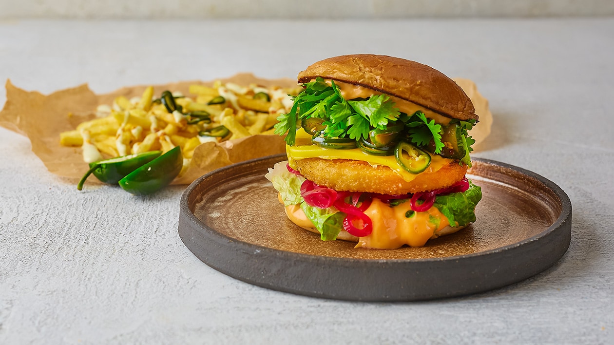 The Vegetarian Butcher Crispy NoChicken Burger “Korean style” – - Oppskrift