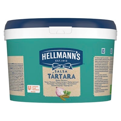 Hellmann's Tartarsaus 3l - HELLMANN’S Tartar et smakfullt tilbehør i det profesjonelle kjøkkenet!