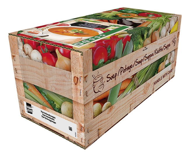 Knorr 100% soup, Thai Grønnsakssuppe 4 x 2,4 L