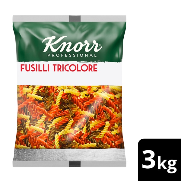Knorr Fusilli Tricolore 4 x 3 kg
