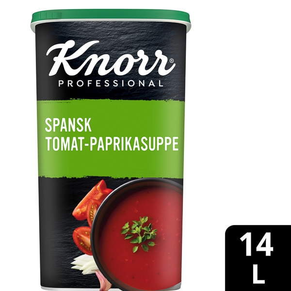 Knorr Spansk Tomat og Paprikasuppe, 6 x 1,9 kg