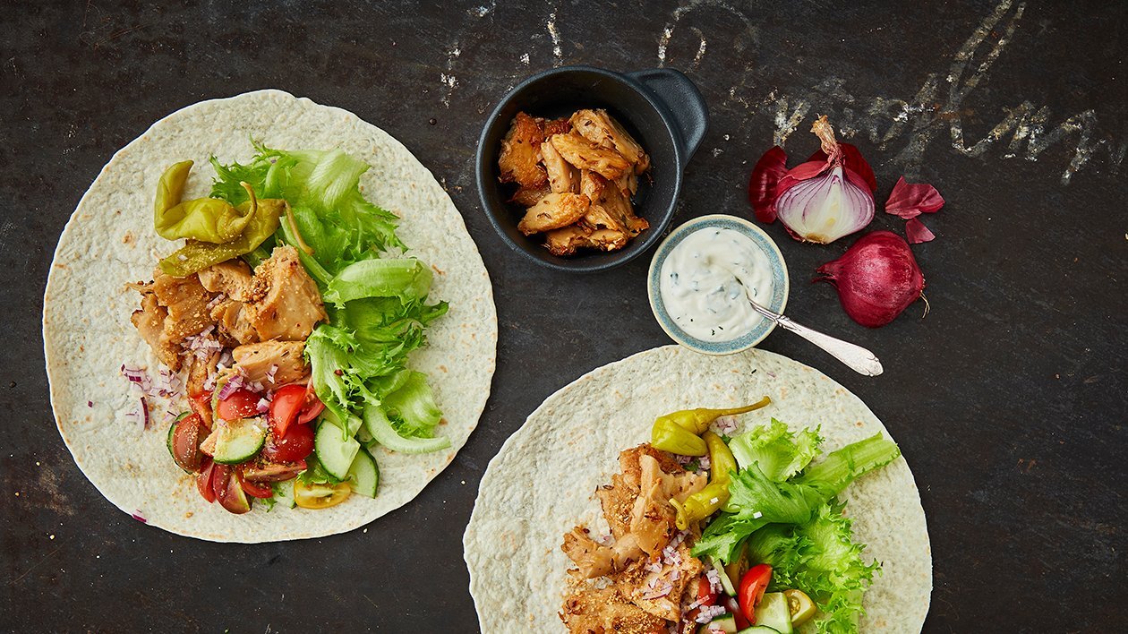 NoChicken wrap – - Oppskrift