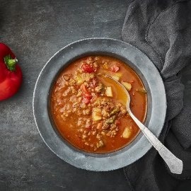 Vegetarisk NoMince gulasjsuppe Vegetarisk NoMince gulasjsuppe
