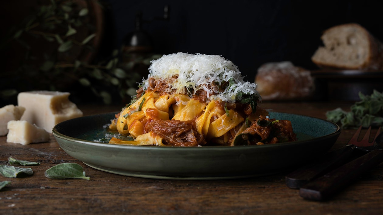 Kalveragupasta – - Oppskrift