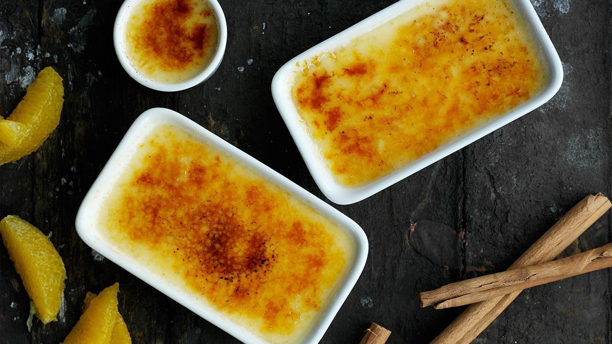 Appelsin og kanelbrûlée