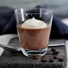 Mokka- og sjokoladepudding