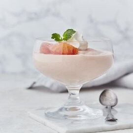 Mousse av rød appelsin