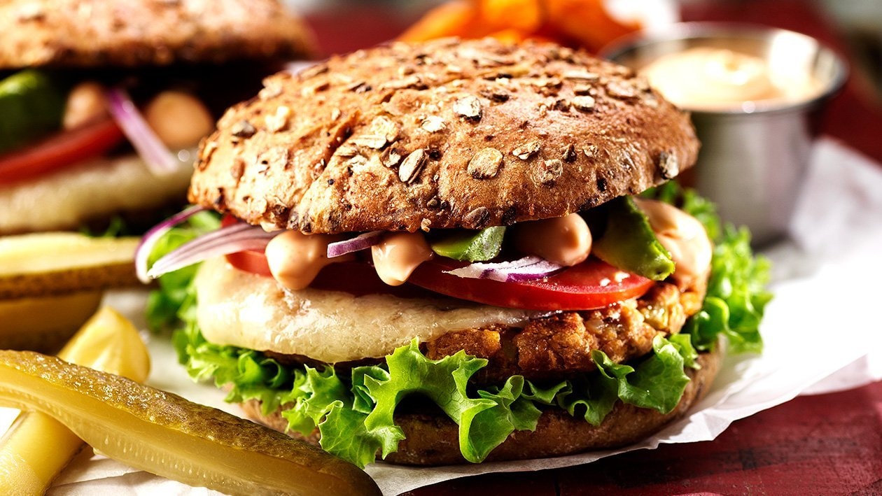 Veggieburger alla Brazil – - Oppskrift