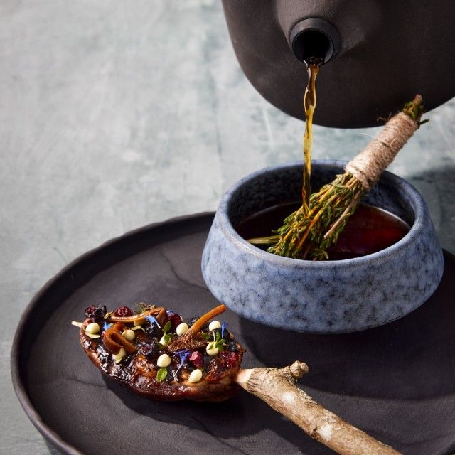 Glasert Duebryst og ramsløkmayo