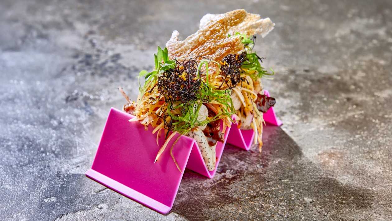 Grillet Andeconfit Bao – - Oppskrift
