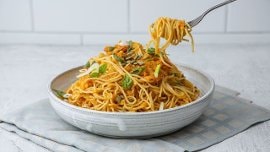 Enkel linsegryte med søtpoteter