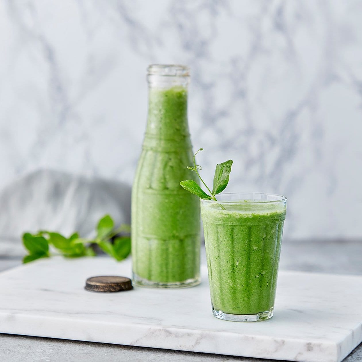 Greenie - grønn smoothie – - Oppskrift