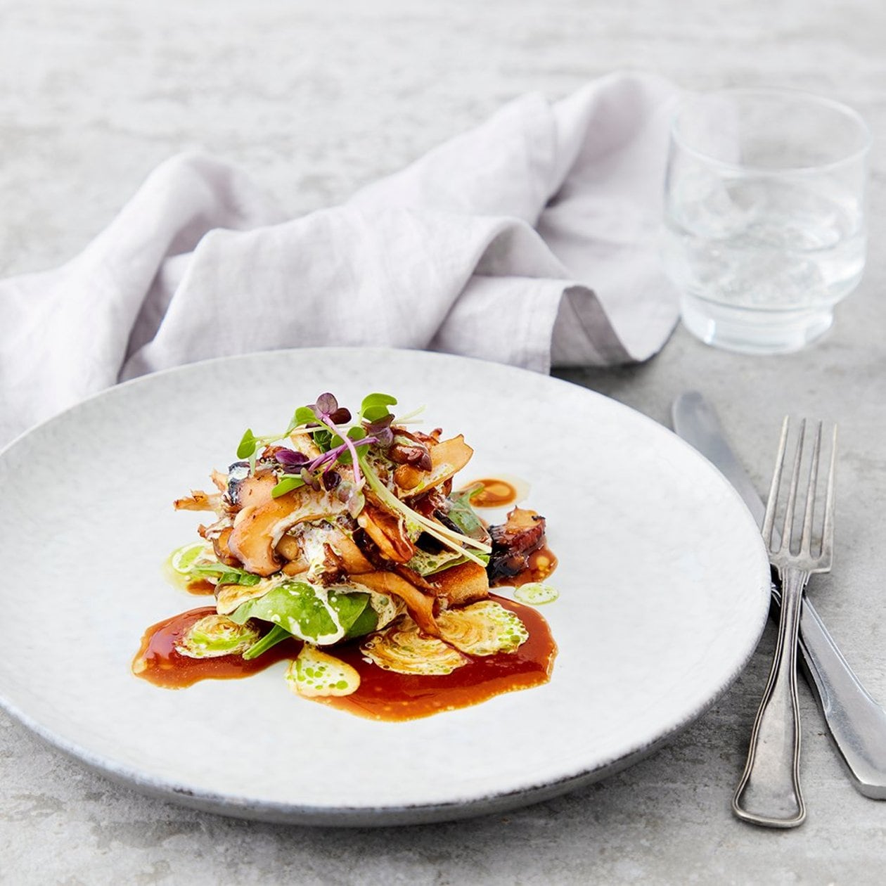 Syltet sopptoast med misoglace – - Oppskrift