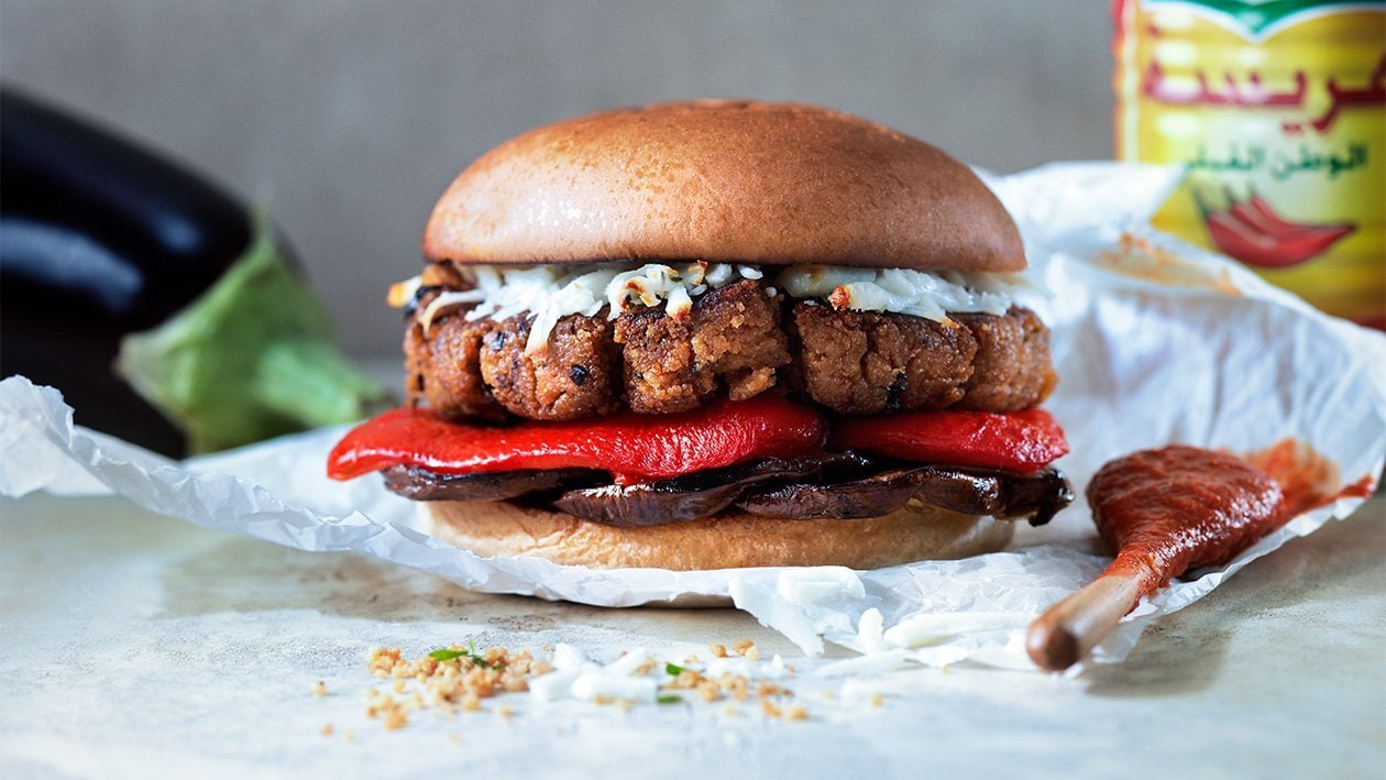 Tunisisk Vegetarburger – - Oppskrift