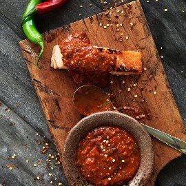 Charmoula til marinering av fisk, fugl og kjøtt