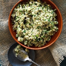 Couscous med urter Couscous med urter