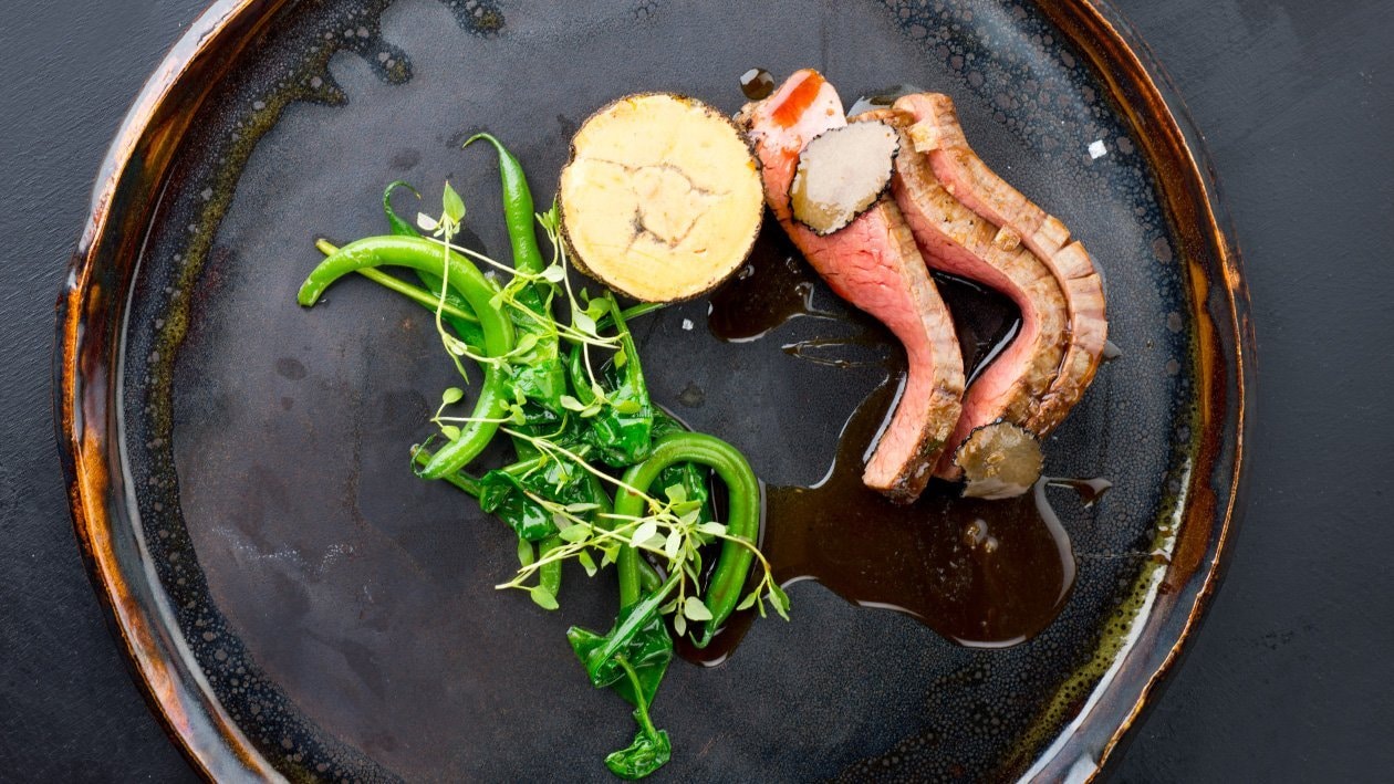 Flankestek Rossini på Black Angus