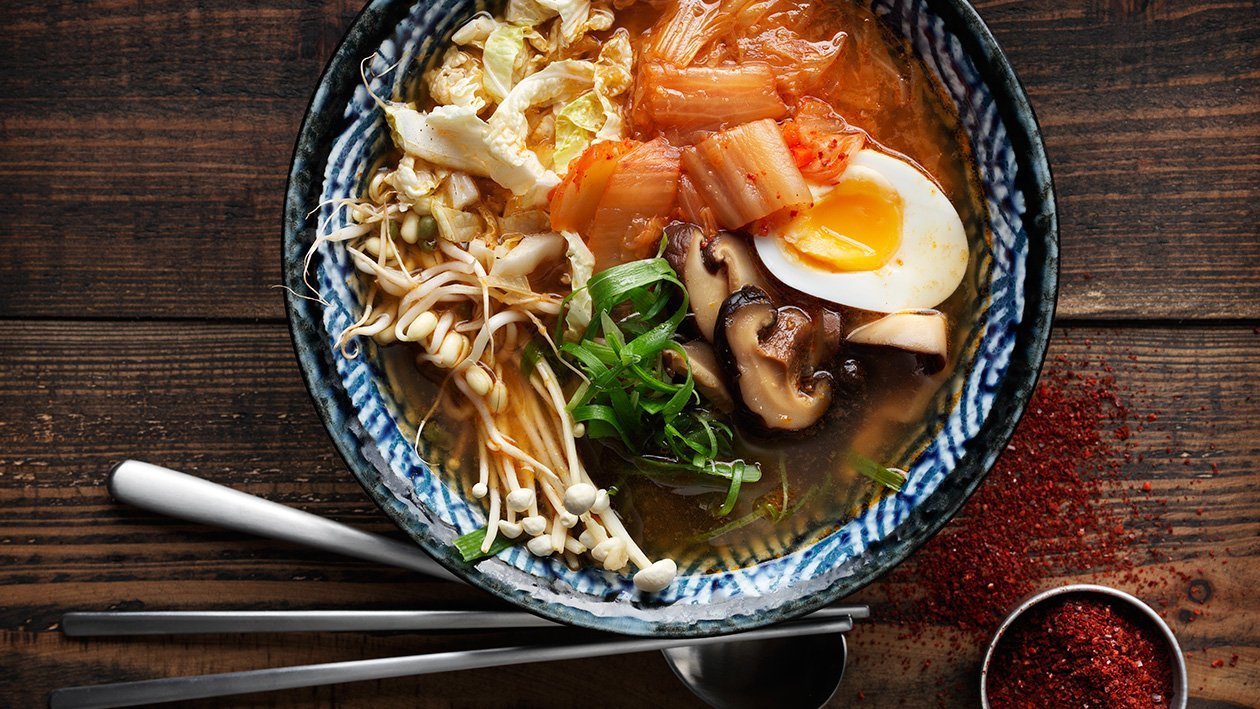 Koreansk ramen – - Oppskrift