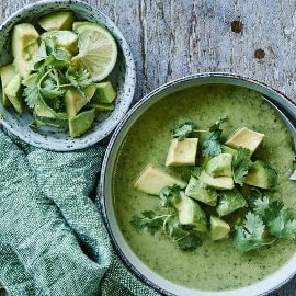 Kubansk bønne- og grønnkålsuppe Kubansk bønne- og grønnkålsuppe