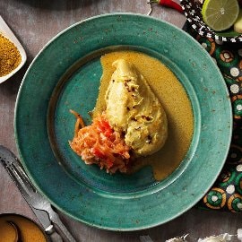 Kuku wa kupaka – kylling i kokosmelksaus Kuku wa kupaka – kylling i kokosmelksaus