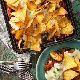 Vegetarisk tacograteng Vegetarisk tacograteng