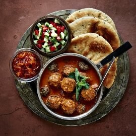 Lammekjøttboller Korma Lammekjøttboller Korma