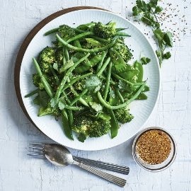 Asiatisk bønnesalat Asiatisk bønnesalat