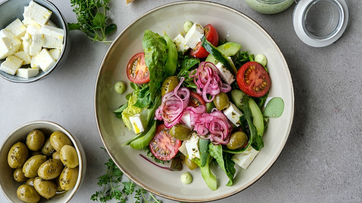 Gresk salat – Oppskrift