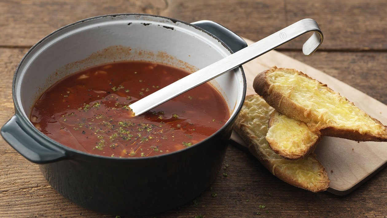 Tomatsuppe med ingefær og risoni – Oppskrift Tomatsuppe med ingefær og risoni – Oppskrift