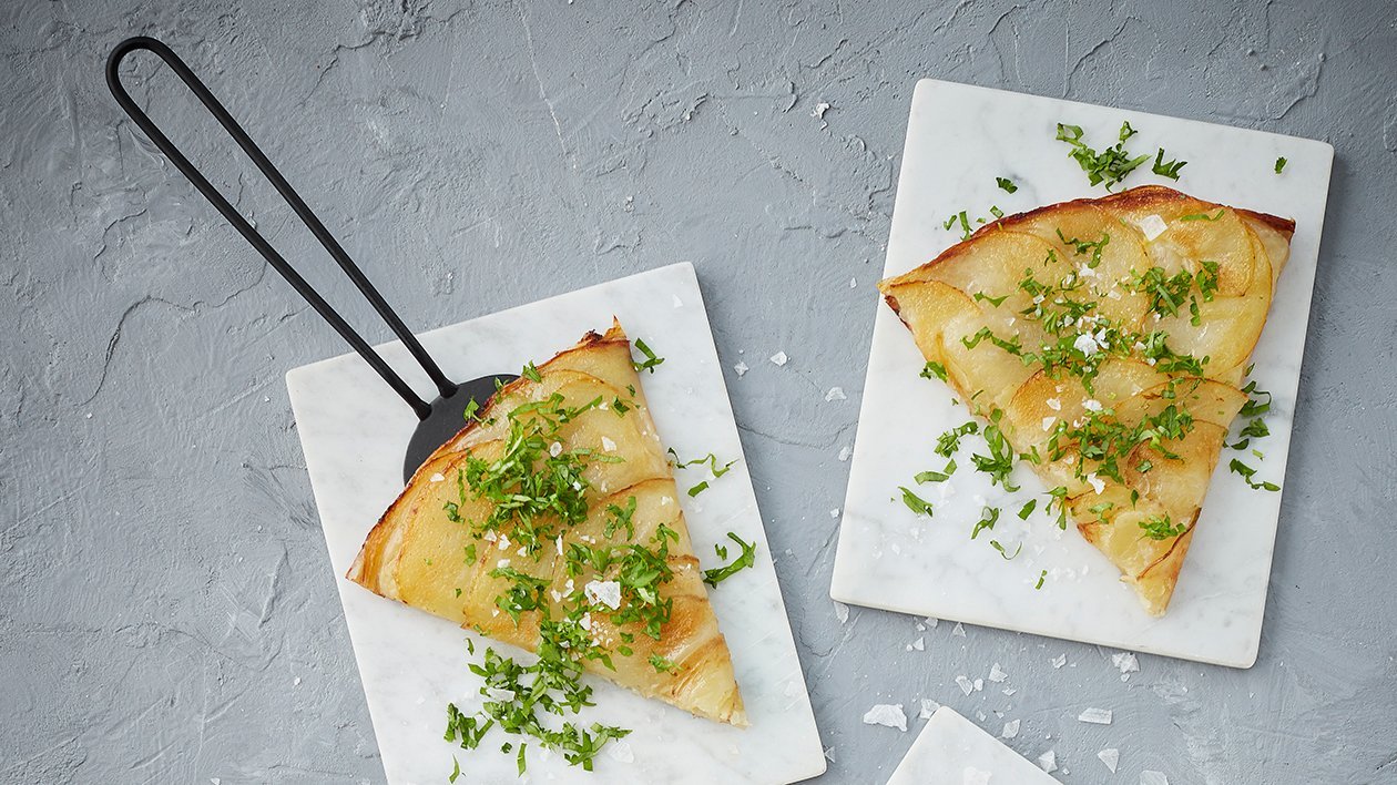 Pommes Anna med fennikel – - Oppskrift
