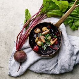 Rødbeter i rødvinsaus Rødbeter i rødvinsaus