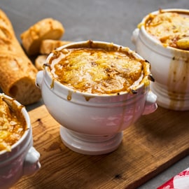 Fransk løksuppe Fransk løksuppe
