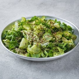 Bokhvete og grønnkålsalat Bokhvete og grønnkålsalat