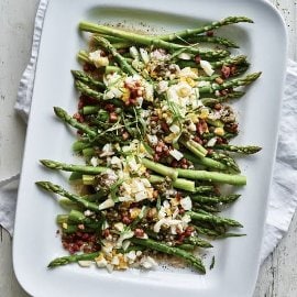 Grønn asparges med estragon Grønn asparges med estragon