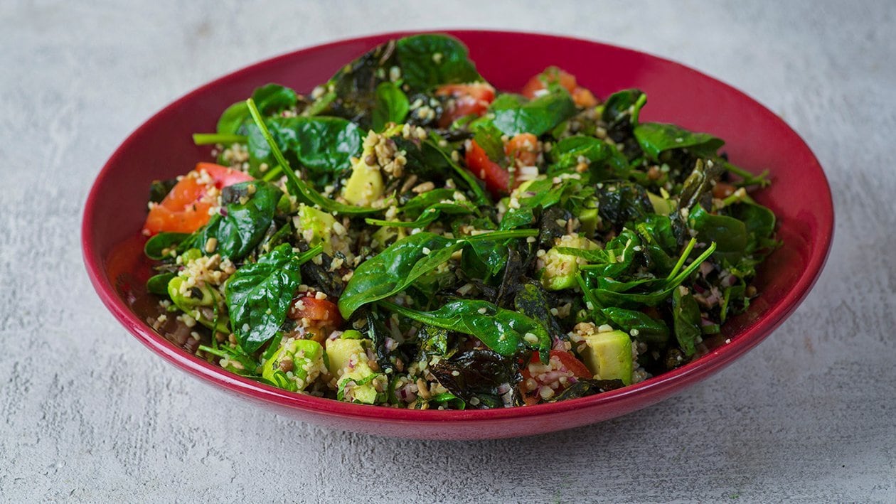 Linse- og bulgursalat – - Oppskrift