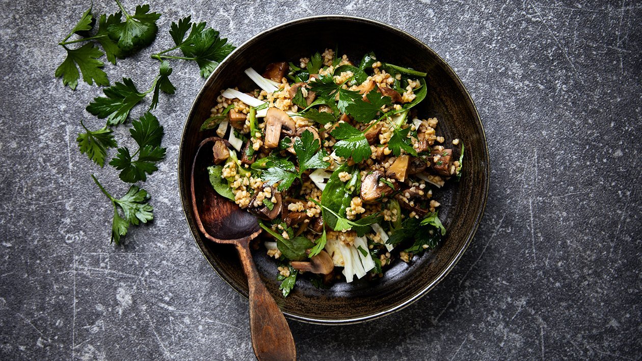 Vintertabbouleh – - Oppskrift