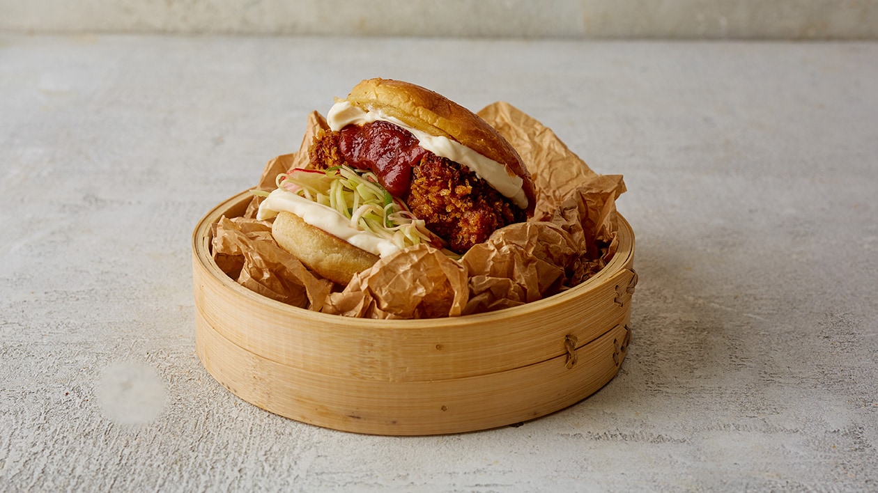 Chicken Katsu burger – - Oppskrift