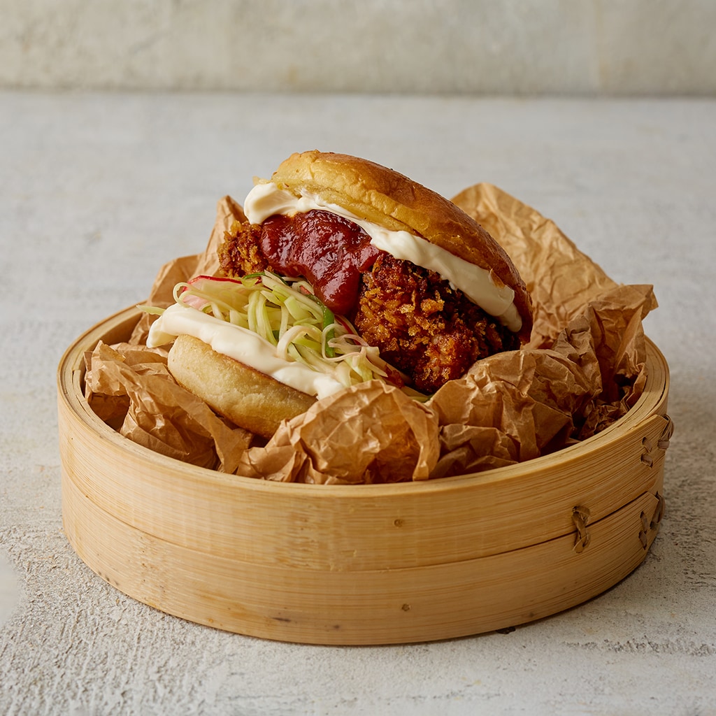 Chicken Katsu burger Chicken Katsu burger