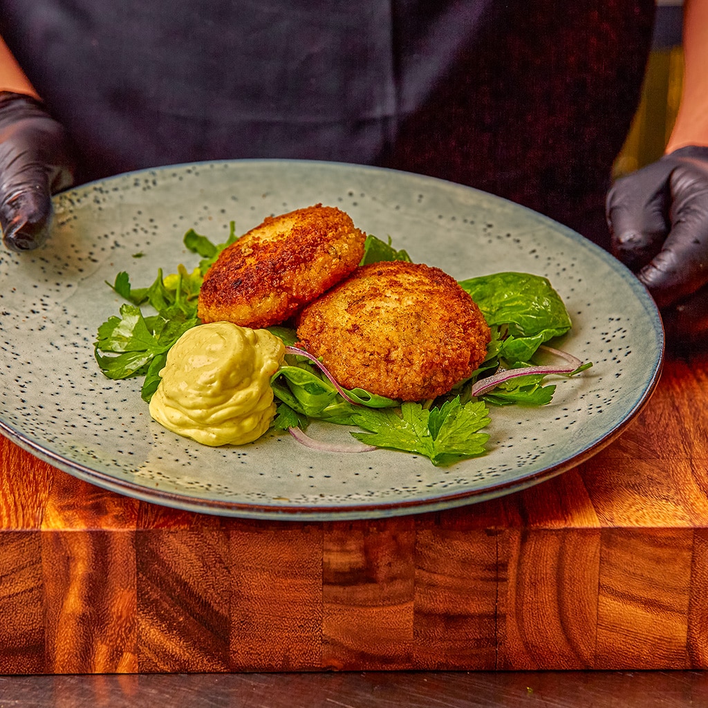 Fiskekaker med dill og sitron Fiskekaker med dill og sitron