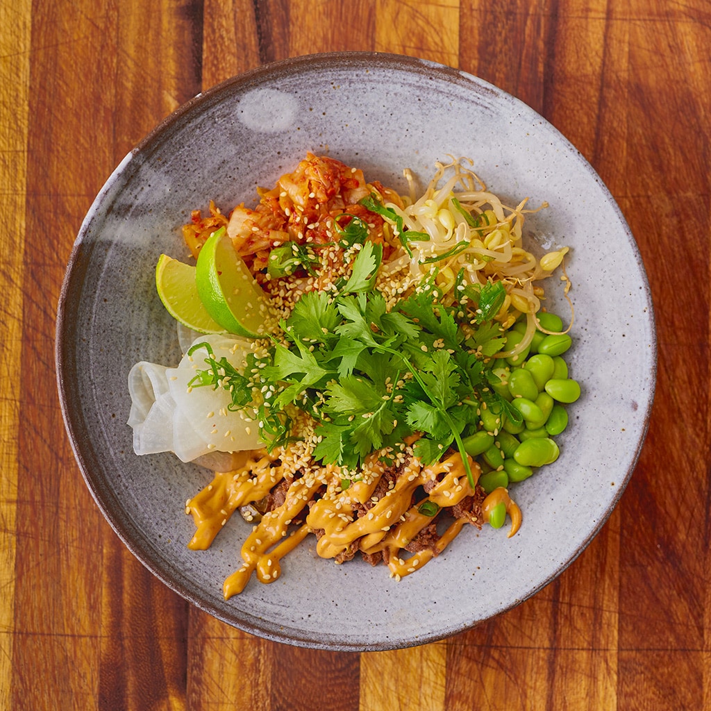 Koreansk Poke bowl Koreansk Poke bowl
