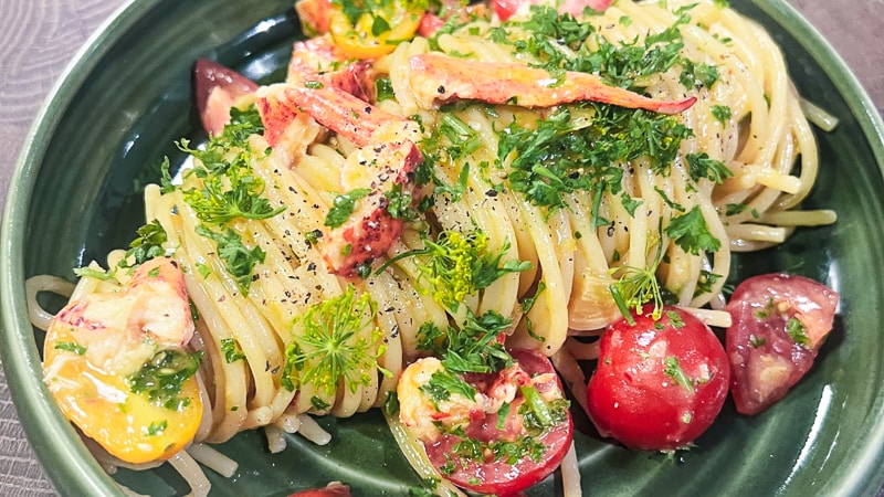 Hummerpasta – - Oppskrift
