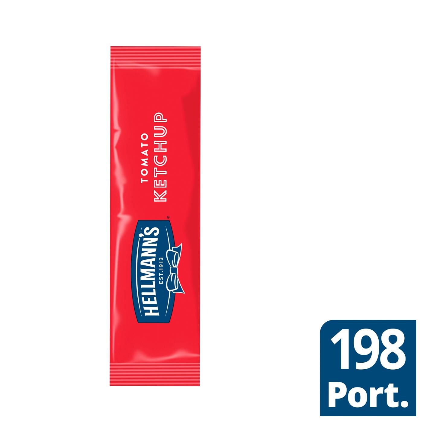 HELLMANN'S Tomat Ketchup, kuvert 198 x 10 ml