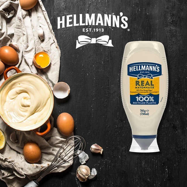Mindre plass for plast i Hellmann’s forpakninger