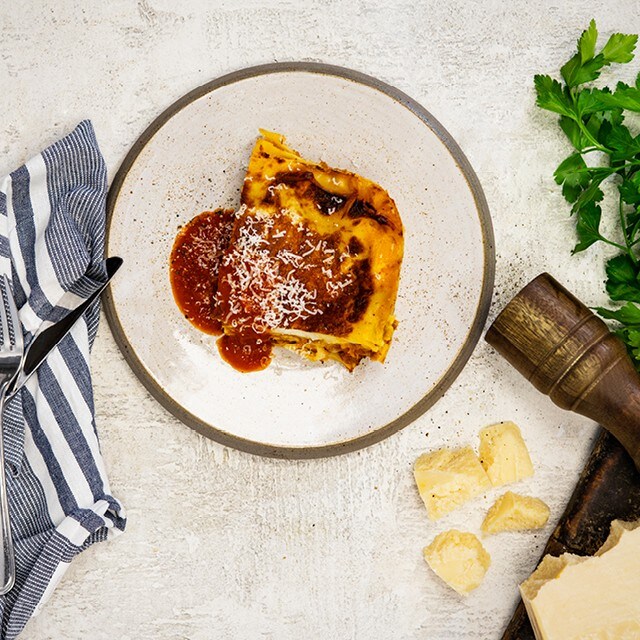Vegetarisk lasagne Vegetarisk lasagne
