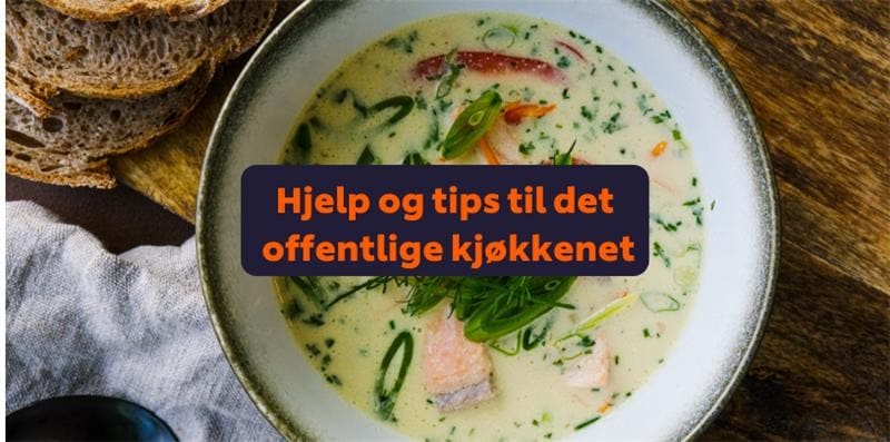 Kjøkkenhjelp til det offentlige