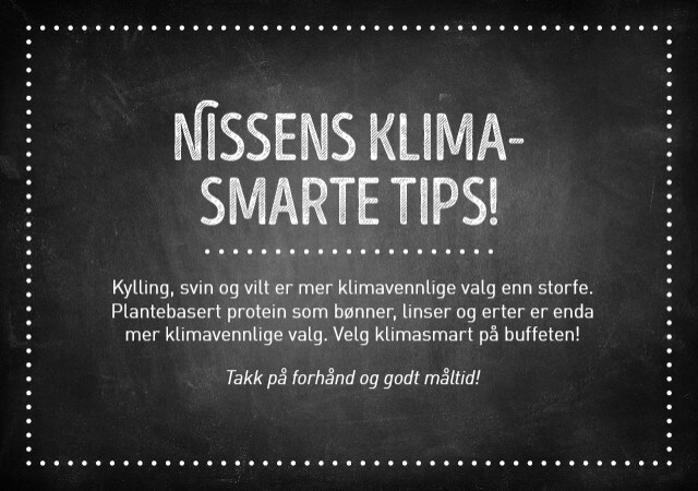 Nissens klimasmarte tips! Nissens klimasmarte tips!
