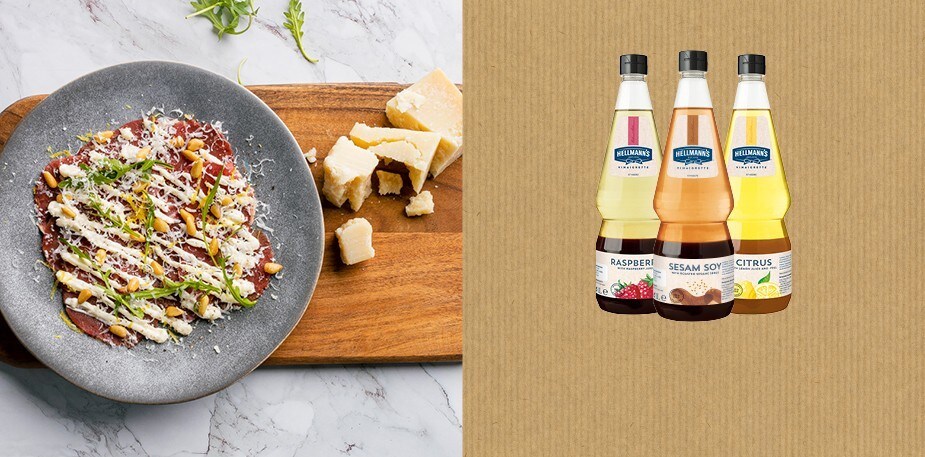 Spar tid og vinn mer smak med vinaigretter fra HELLMANN’S 