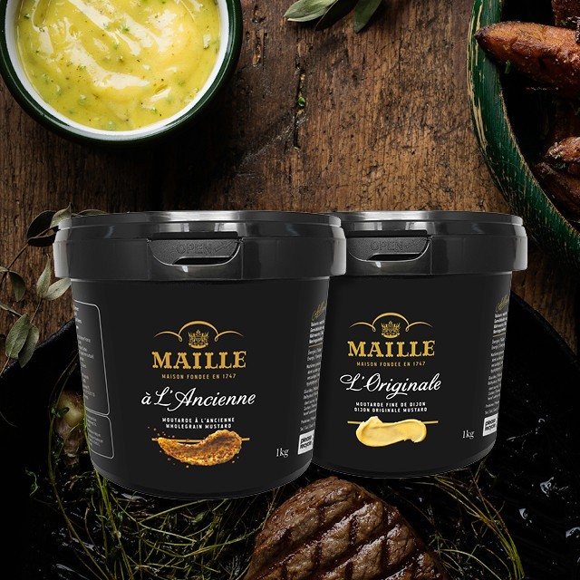 Maille er sennepen for de store kokkene