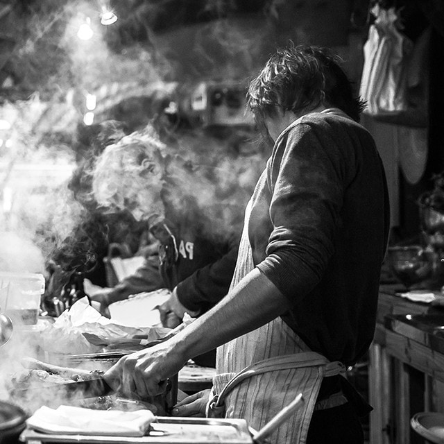 Behold roen under press