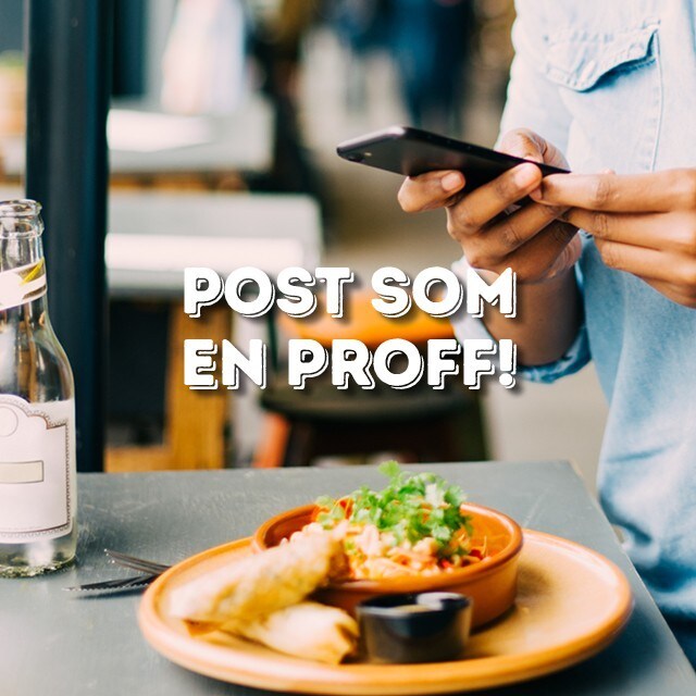 Post som en proff på Instagram